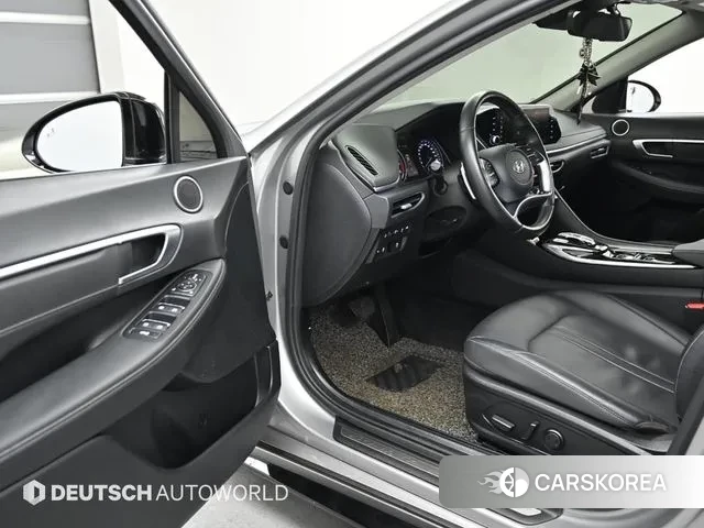 Hyundai Sonata (DN8) 2021 Серебристо-серый из Кореи, фото 2
