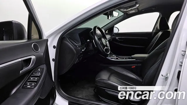 Hyundai Sonata Hybrid (DN8) 2021 Белый из Кореи, фото 2