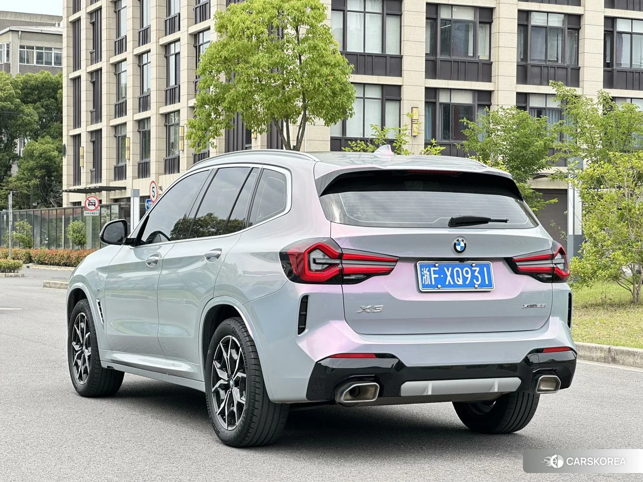 BMW X3 2022 Фиолетовый из Китая, фото 2