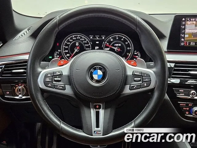 BMW M5 (F90) 2019 Черный из Кореи, фото 2