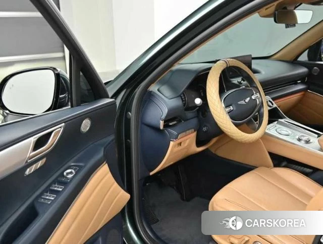 Genesis GV80 2021 Зеленый из Кореи, фото 2