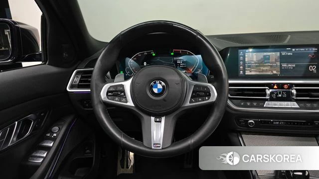 BMW 3 Series (G20) 2021 Черный из Кореи, фото 2