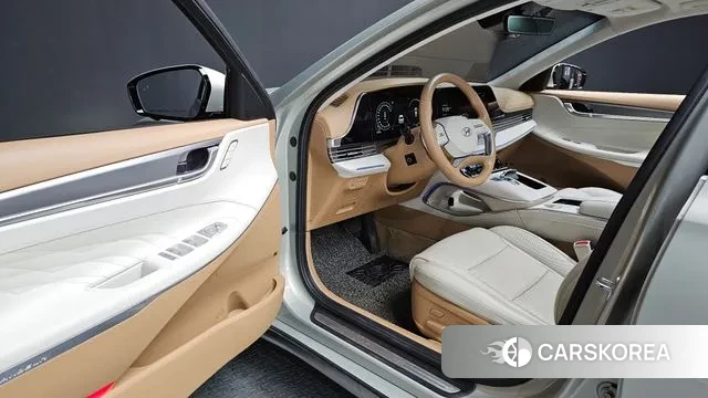 Hyundai The New Grandeur IG Hybrid 2021 Серебристо-серый из Кореи, фото 2