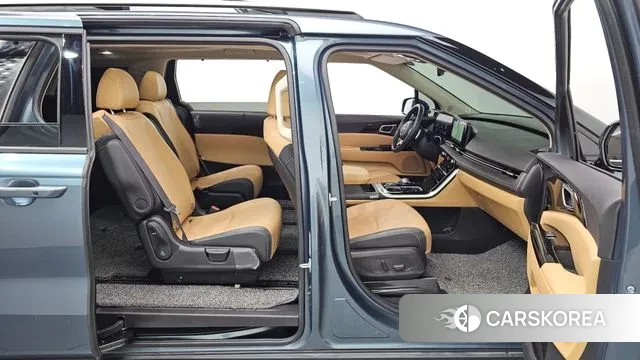 Kia Carnival 4th generation 2022 Небесно-голубой из Кореи, фото 2
