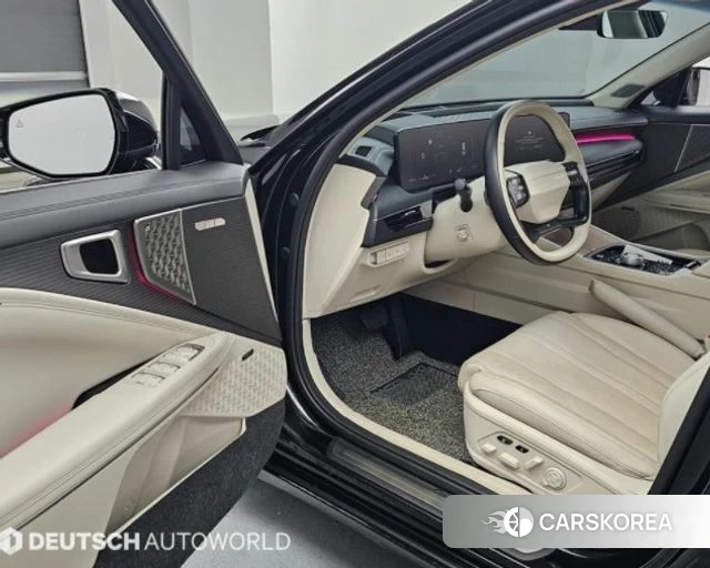 Kia The New K8 Hybrid 2024 Черный из Кореи, фото 2