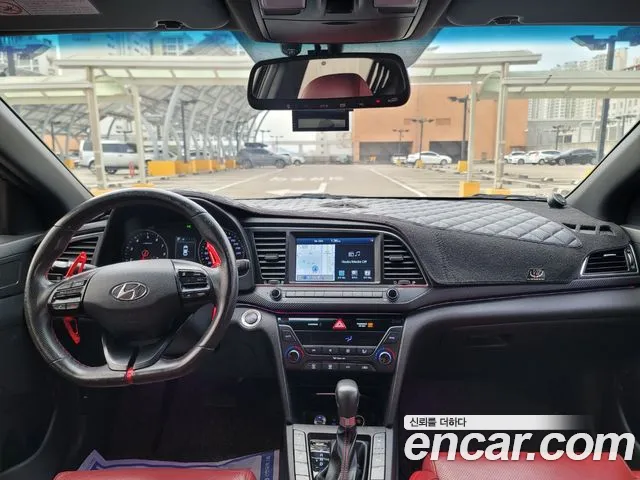 Hyundai Avante AD 2018 Черный из Кореи, фото 2