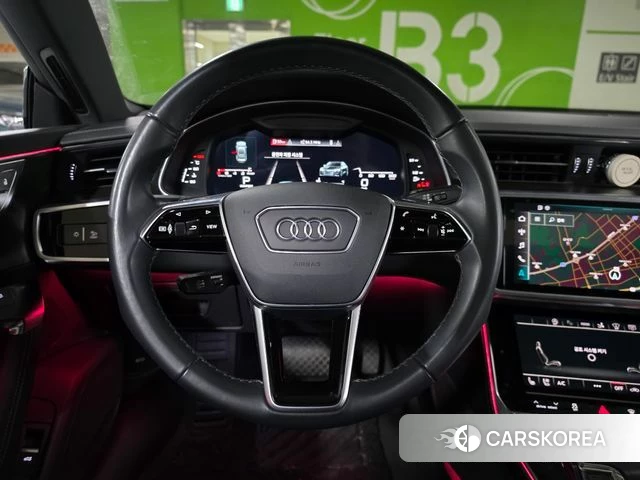 Audi A7 (4K) 2021 Белый из Кореи, фото 2