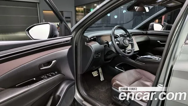 Hyundai Tucson Hybrid (NX4) 2020 Серый из Кореи, фото 2