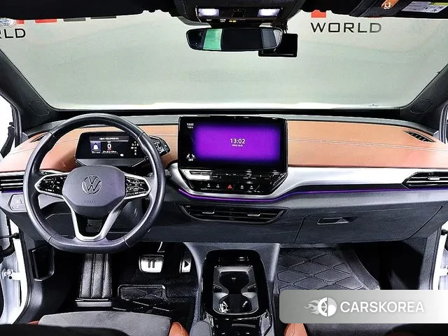 Volkswagen ID.4 2022 Белый из Кореи, фото 2