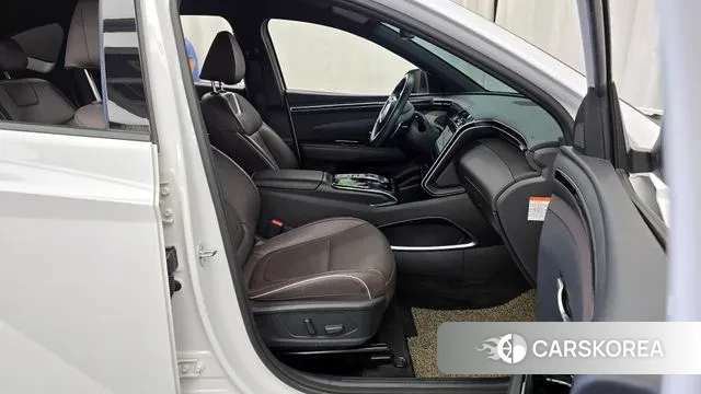 Hyundai Tucson Hybrid (NX4) 2020 Белый из Кореи, фото 2