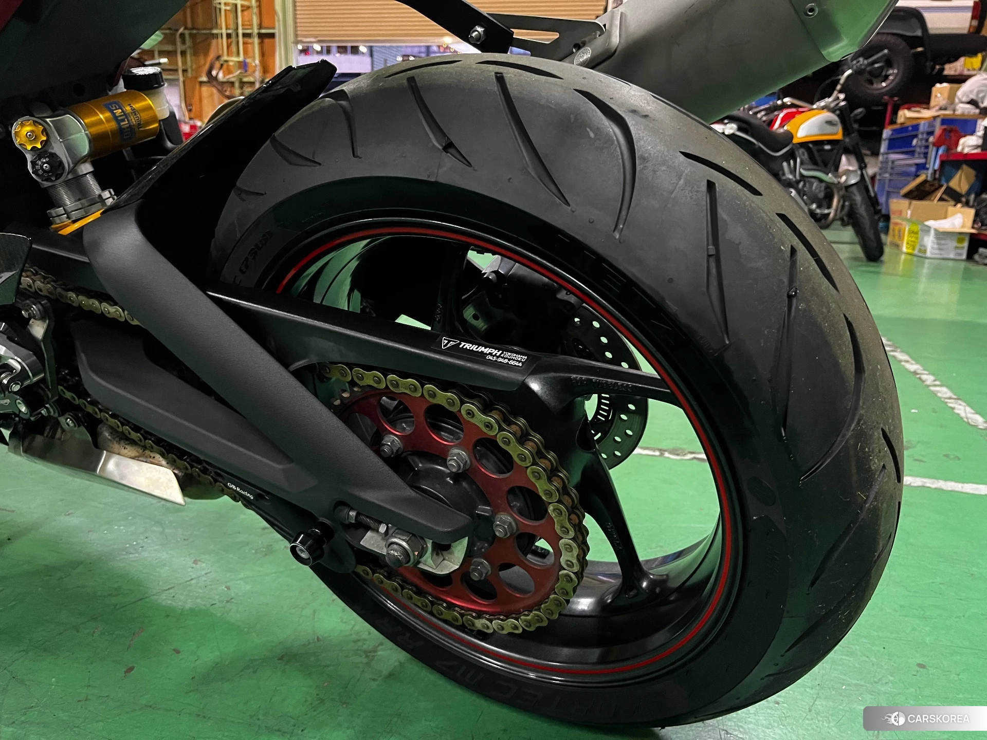 Triumph DAYTONA 675R 2014 из Японии, фото 5