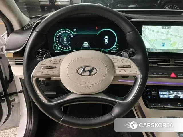 Hyundai The New Grandeur IG Hybrid 2022 Белый из Кореи, фото 2