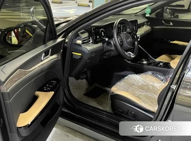 Kia K5 3rd generation 2020 Серебристо-серый из Кореи, фото 2