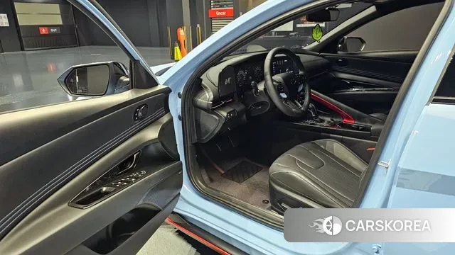 Hyundai The New Avante (CN7) 2025 Небесно-голубой из Кореи, фото 2