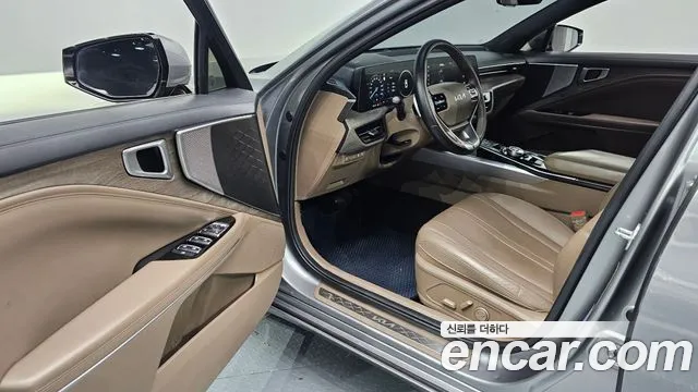 Kia K8 Hybrid 2022 Серый из Кореи, фото 2