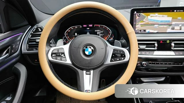 BMW X4 (G02) 2023 Черный из Кореи, фото 2