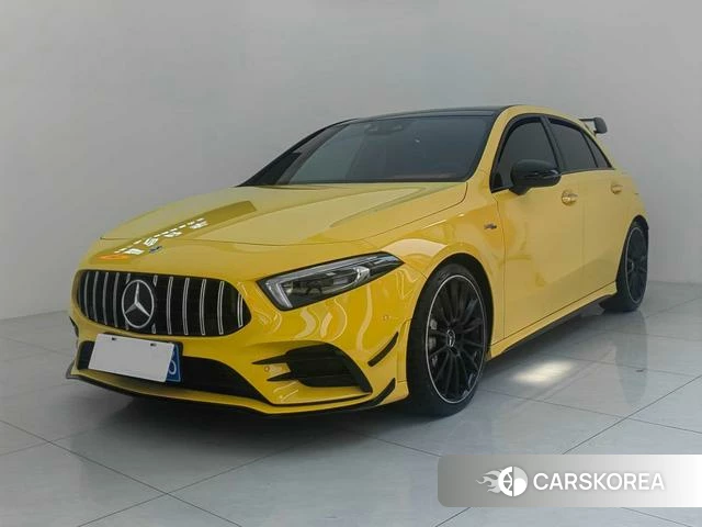 Mercedes-Benz Class A AMG (imported) 2021 Желтый из Китая, фото 2