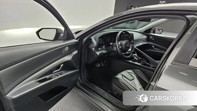 Hyundai Avante Hybrid (CN7) 2022 Серый из Кореи, фото 2