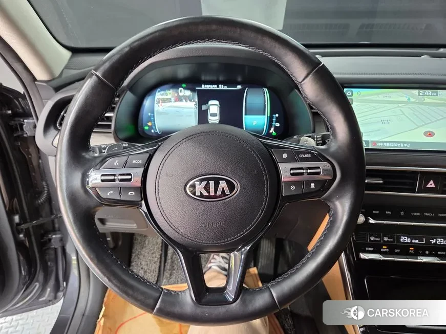 Kia K7 Premier Hybrid 2019 Серый из Кореи, фото 2