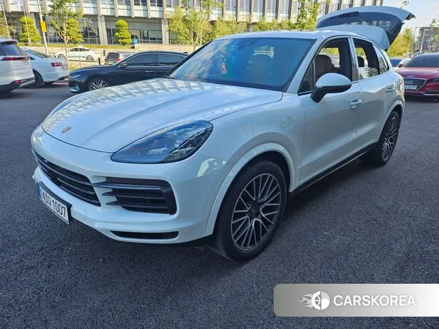 Porsche Cayenne (PO536) 2021 Белый из Кореи, фото 2