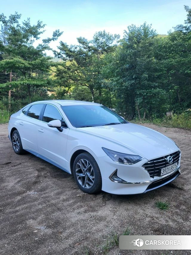 Hyundai Sonata (DN8) 2020 Белый из Кореи, фото 2