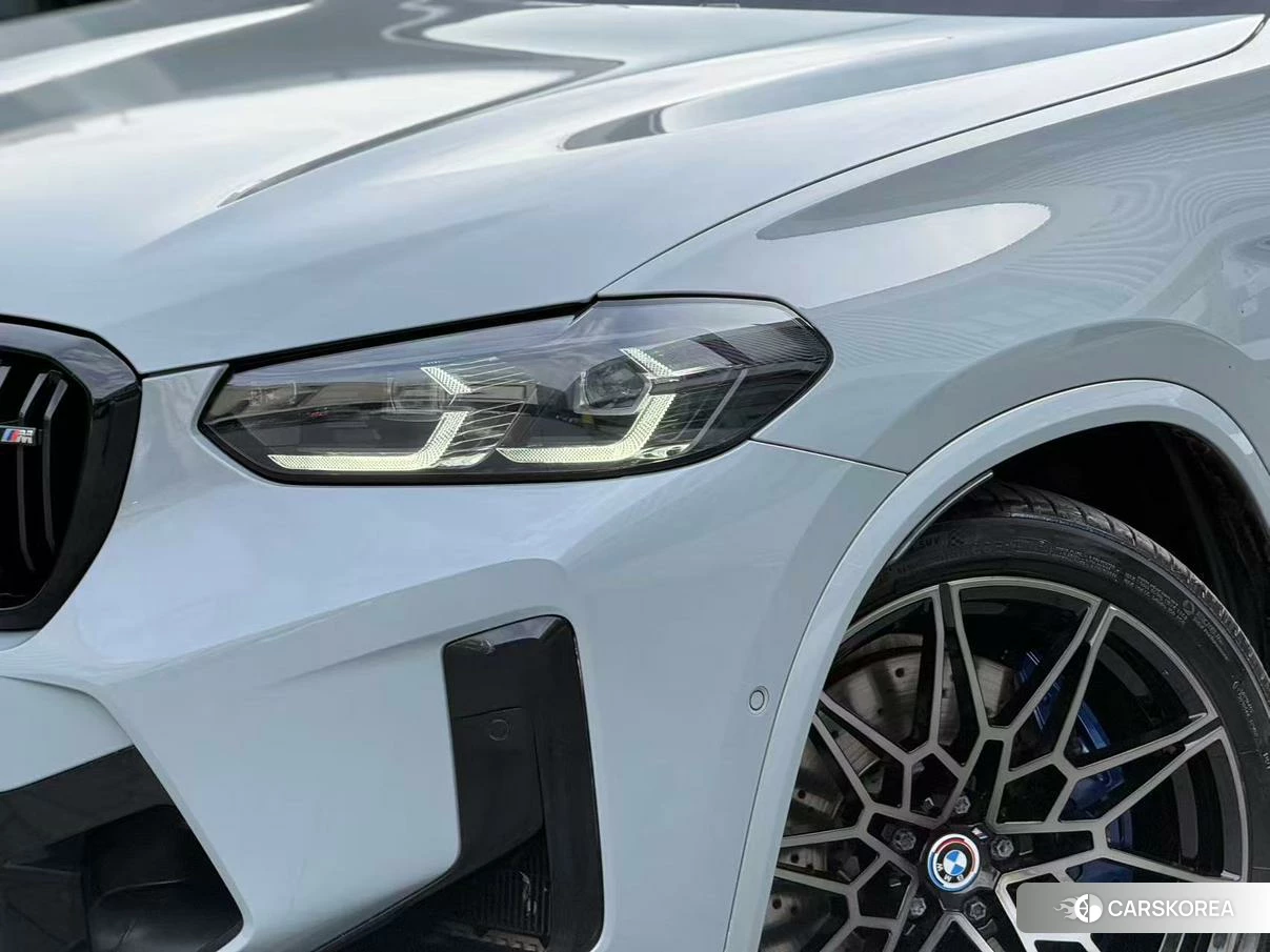 BMW X3 M 2021 Серебристо-серый из Китая, фото 2