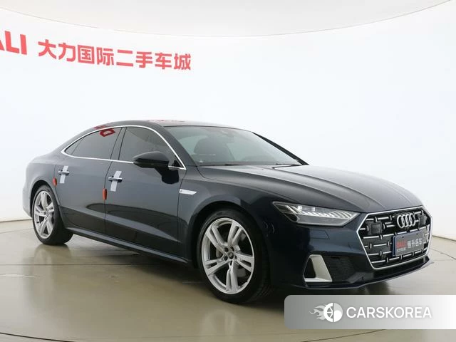 Audi A7L 2023 Синий из Китая, фото 2