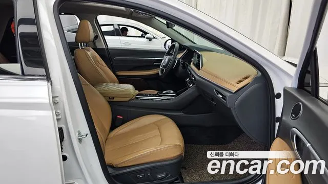 Hyundai Sonata (DN8) 2020 Белый из Кореи, фото 2