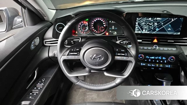 Hyundai Avante (CN7) 2023 Синий нефрит из Кореи, фото 2