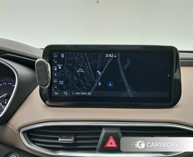 Hyundai The New Santa Fe 2021 Белый из Кореи, фото 2