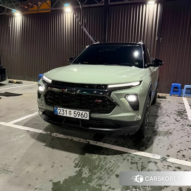 Chevrolet (GM Daewoo) The New Trail Blazer 2024 Светло-зеленый из Кореи, фото 2