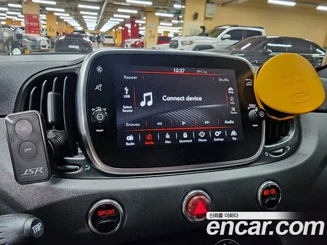Fiat 500 2018 Красный из Кореи, фото 2