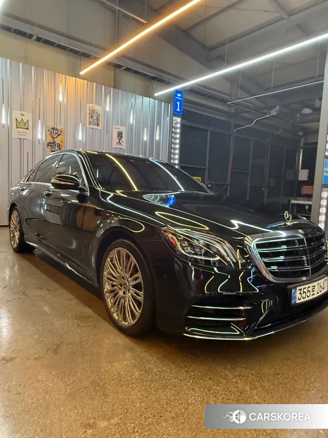 Mercedes-Benz S-Class W222 2020 Черный из Кореи, фото 2