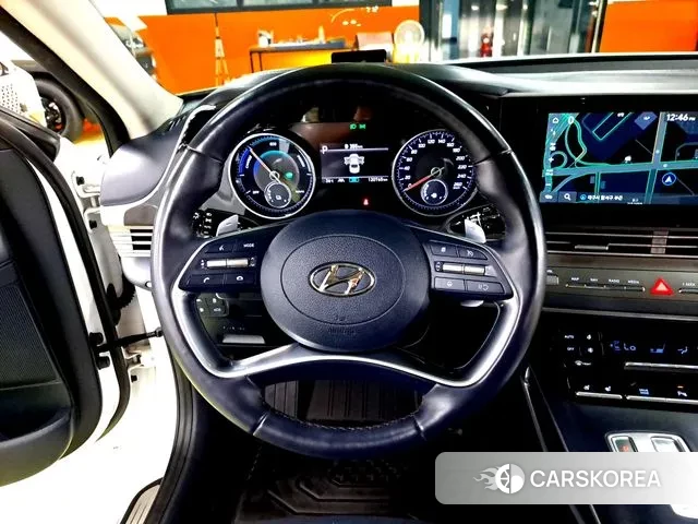 Hyundai The New Grandeur IG Hybrid 2020 Белый из Кореи, фото 2