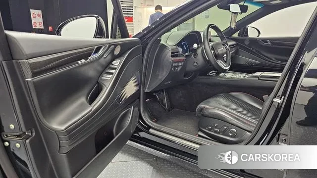 Genesis G80 (RG3) 2022 Черный из Кореи, фото 2