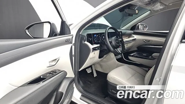 Hyundai The New Tucson Hybrid (NX4) 2024 Белый из Кореи, фото 2