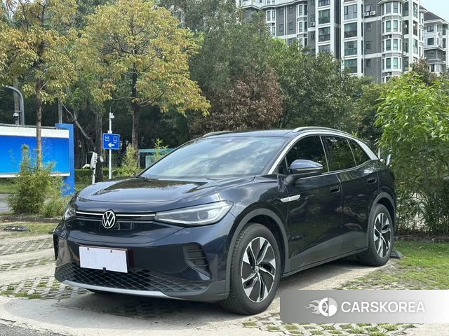 Volkswagen ID.4 CROZZ 2023 Синий из Китая, фото 2