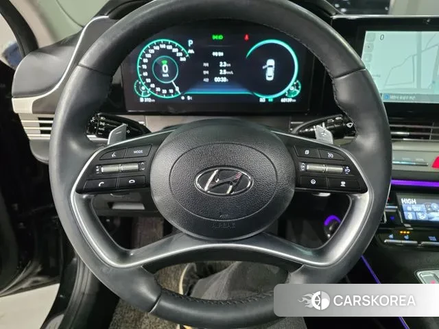 Hyundai The New Grandeur IG Hybrid 2021 Черный из Кореи, фото 2