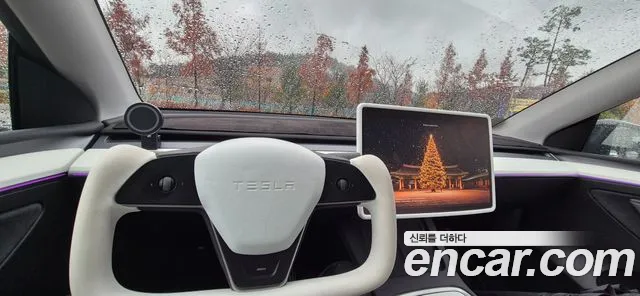 Tesla Model Y 2023 Синий из Кореи, фото 2