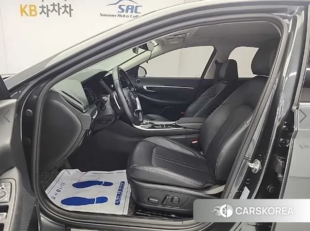 Hyundai Sonata Hybrid (DN8) 2020 Серебристо-серый из Кореи, фото 2