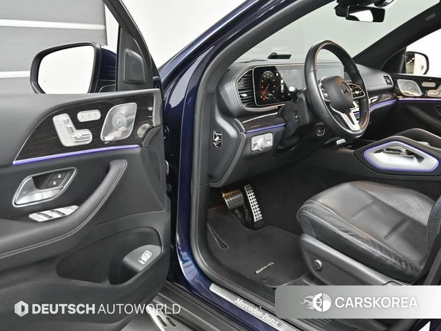 Mercedes-Benz GLE-Class W167 2021 Синий из Кореи, фото 2