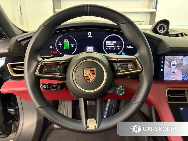 Porsche Taycan 2025 Черный из Кореи, фото 2