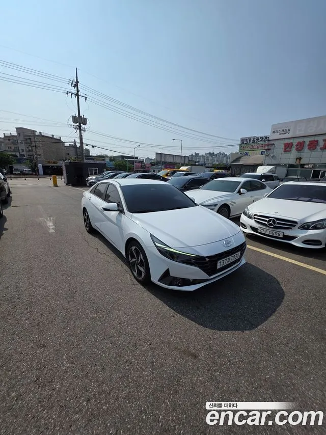 Hyundai Avante (CN7) 2020 Белый из Кореи, фото 2