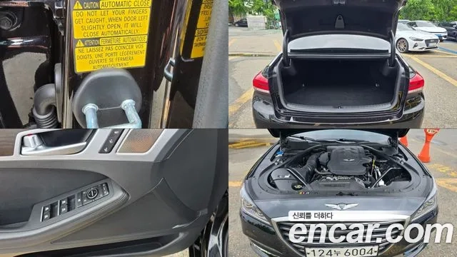 Genesis G80 2019 Черный из Кореи, фото 2