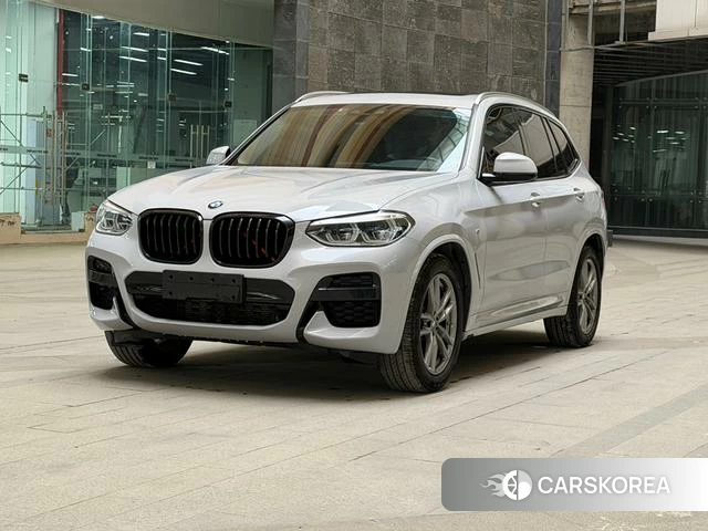 BMW X3 2021 Серебристо-серый из Китая, фото 2