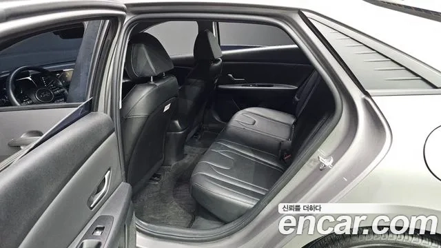 Hyundai Avante Hybrid (CN7) 2021 Серебристо-серый из Кореи, фото 2