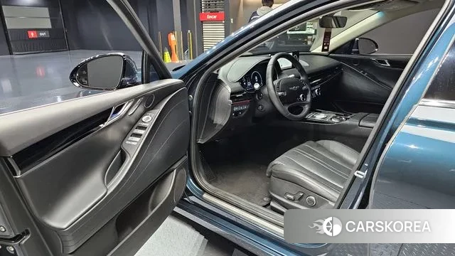 Genesis G80 (RG3) 2022 Синий из Кореи, фото 2