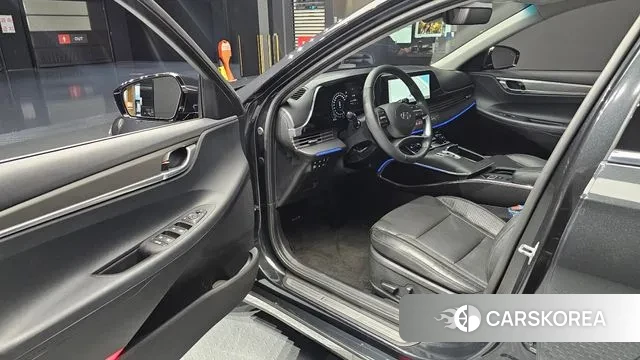 Hyundai The New Grandeur IG Hybrid 2021 Серый из Кореи, фото 2