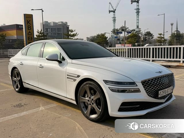 Genesis G80 (RG3) 2021 Белый из Кореи, фото 2