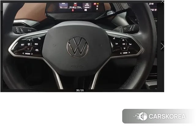 Volkswagen ID.4 2022 Белый из Кореи, фото 2